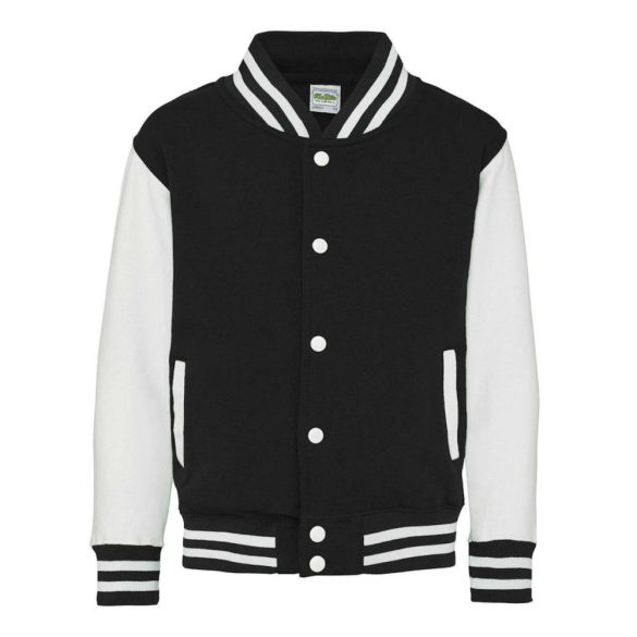 Just Hoods AWJH043J Jet Black/White 3/4