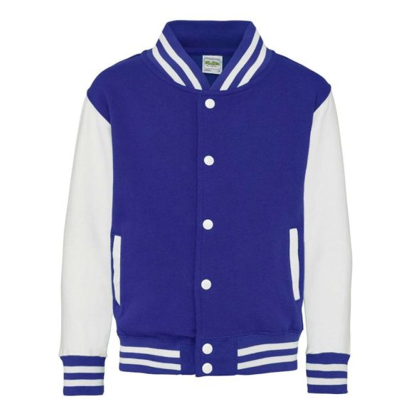 Just Hoods AWJH043J Royal Blue/Arctic White 3/4