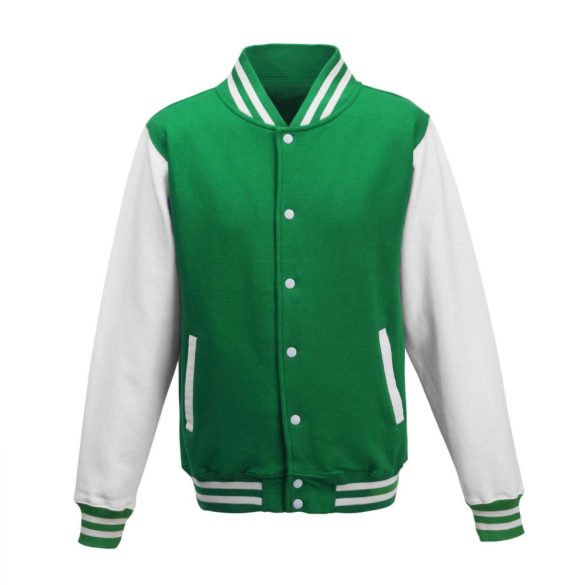 Just Hoods AWJH043 Kelly Green/Arctic White 2XL