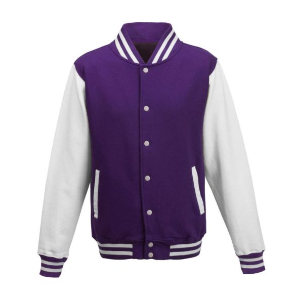 Just Hoods AWJH043 Purple/Arctic White L