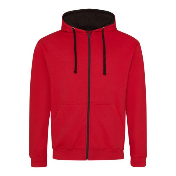 Just Hoods AWJH053 Fire Red/Jet Black XL