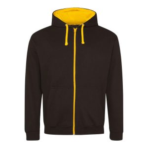 Just Hoods AWJH053 Jet Black/Gold 2XL