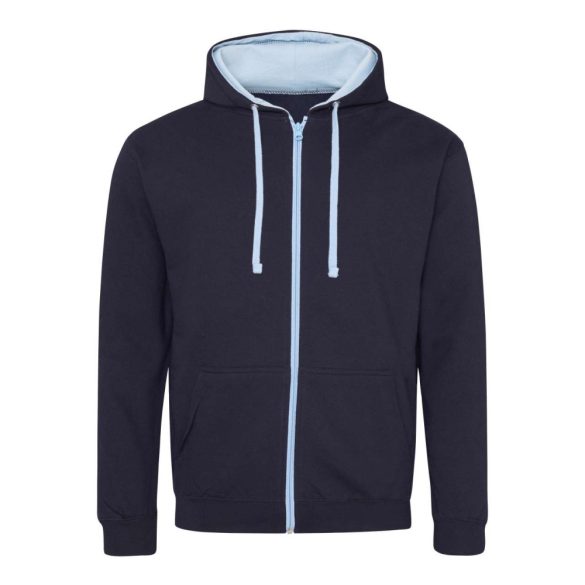 Just Hoods AWJH053 New French Navy/Sky Blue XL