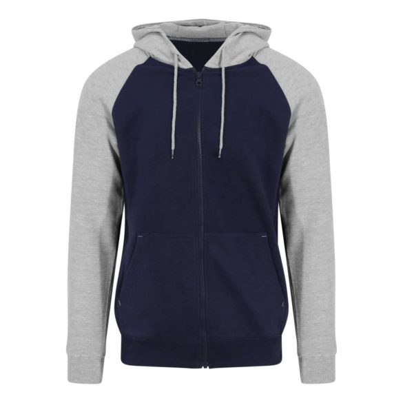 Just Hoods AWJH063 Oxford Navy/Heather Grey 2XL
