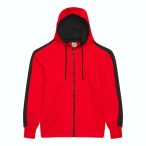 Just Hoods AWJH066 Fire Red/Jet Black S