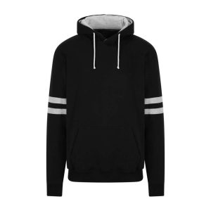 Just Hoods AWJH103 Deep Black/Heather Grey XS