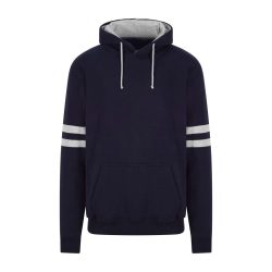Just Hoods AWJH103 New French Navy/Heather Grey XS