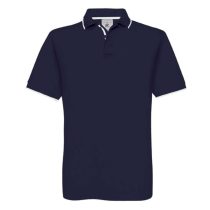B&C BCPU413 Navy/White S