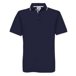 B&C BCPU413 Navy/White S