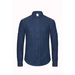 B&C BCSMD85 Deep Blue Denim M