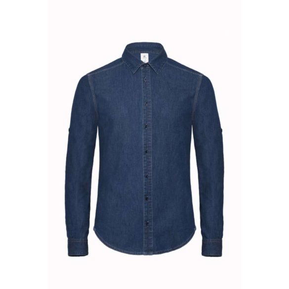 B&C BCSMD85 Deep Blue Denim S