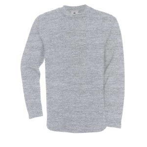 B&C BCWU610 Heather Grey S
