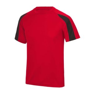 Just Cool JC003 Fire Red/Jet Black 2XL