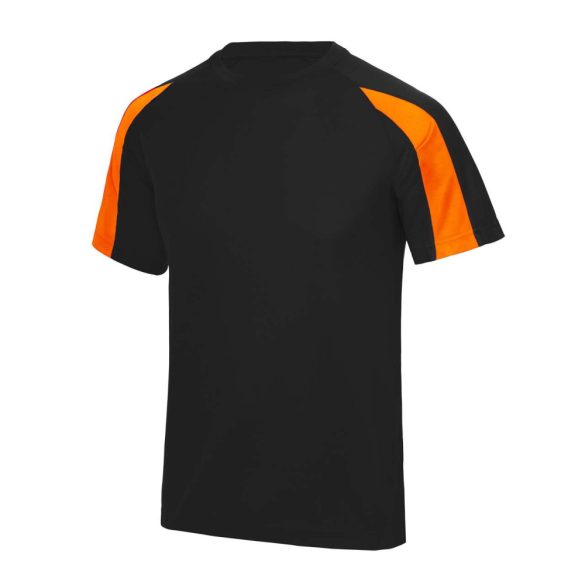 Just Cool JC003 Jet Black/Electric Orange L