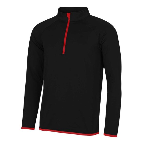 Just Cool JC031 Jet Black/Fire Red 2XL