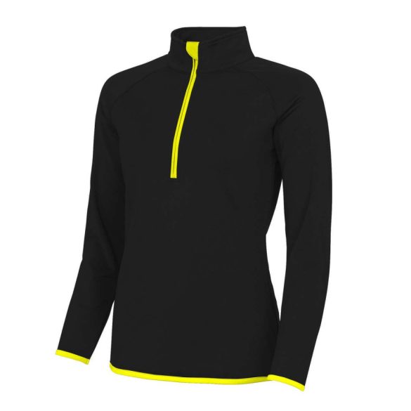 Just Cool JC036 Jet Black/Electric Yellow XL