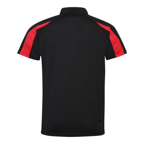 Just Cool JC043 Jet Black/Fire Red 2XL