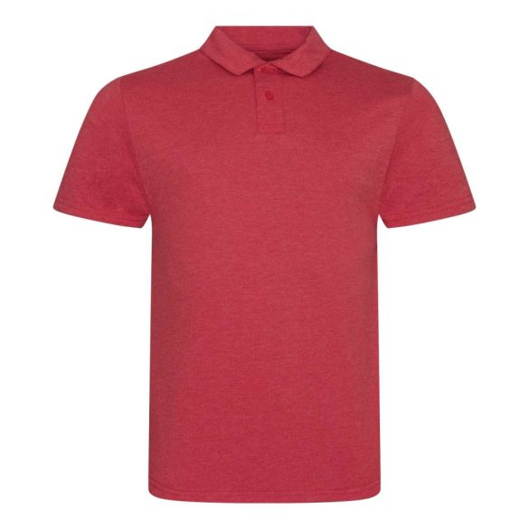 Just Polos JP001 Heather Red 2XL
