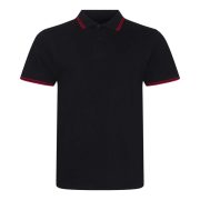 Just Polos JP003 Black/Red S