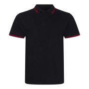 Just Polos JP003 Black/Red S