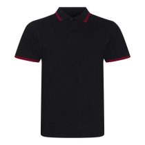 Just Polos JP003 Black/Red S