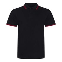 Just Polos JP003 Black/Red S