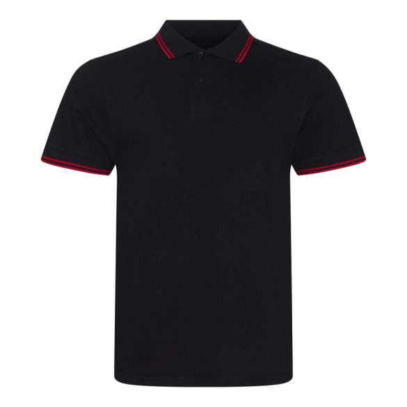 Just Polos JP003 Black/Red S