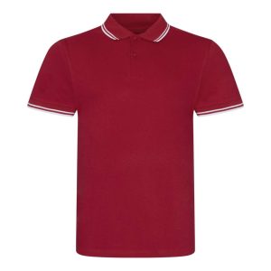Just Polos JP003 Red/White L