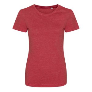 Just Ts JT001F Heather Red S