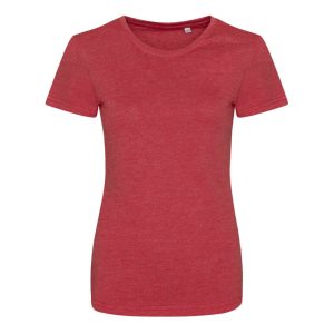 Just Ts JT001F Heather Red XL