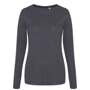 Just Ts JT002F Heather Charcoal M