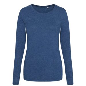 Just Ts JT002F Heather Navy L