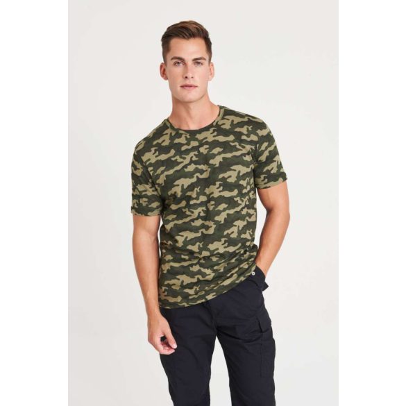 Just Ts JT034 Blue Camo L