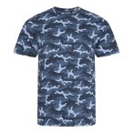 Just Ts JT034 Blue Camo S