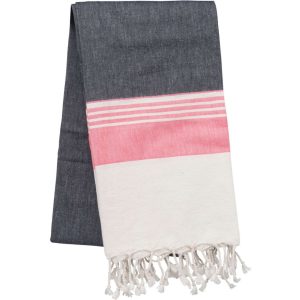 Kariban KA134 Striped Dark Grey/Tropical Pink U