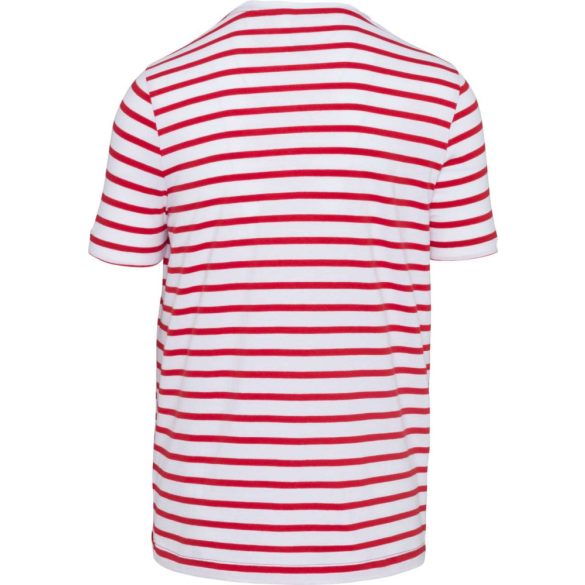 Kariban KA378 Striped White/Red 2XL