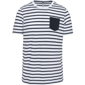 Kariban KA378 Striped White/Navy 2XL