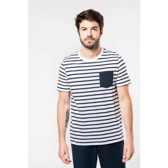 Kariban KA378 Striped White/Navy L