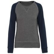 Kariban KA492 Grey Heather/Navy XS