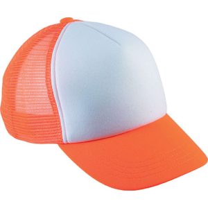 K-UP KP143 White/Fluorescent Orange U