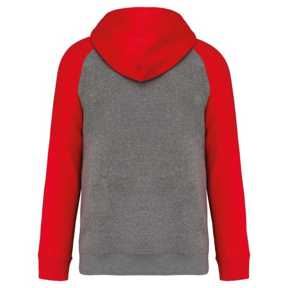 Proact PA369 Grey Heather/Sporty Red 2XL