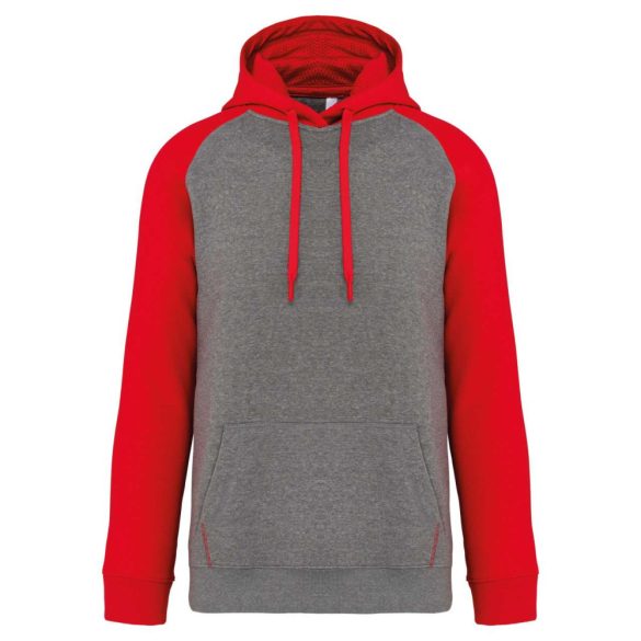 Proact PA369 Grey Heather/Sporty Red 3XL