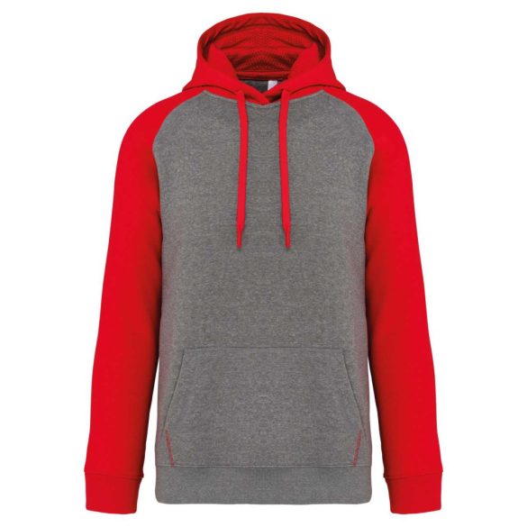 Proact PA369 Grey Heather/Sporty Red L