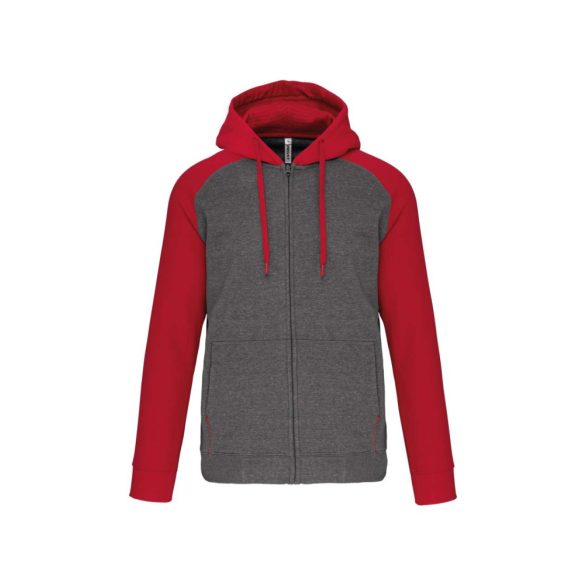 Proact PA380 Grey Heather/Sporty Red 3XL