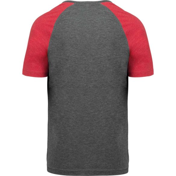 Proact PA4010 Grey Heather/Sporty Red Heather L