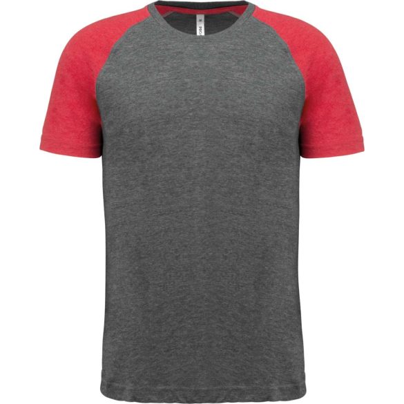 Proact PA4010 Grey Heather/Sporty Red Heather S