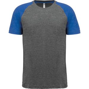 Proact PA4010 Grey Heather/Sporty Royal Blue Heather 3XL