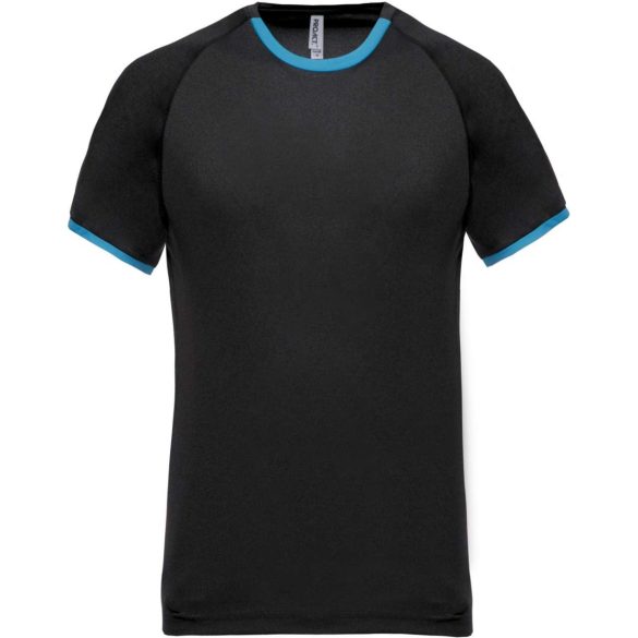 Proact PA406 Dark Grey Heather/Tropical Blue 3XL