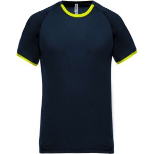 Proact PA406 Navy Heather/Fluorescent Yellow 2XL