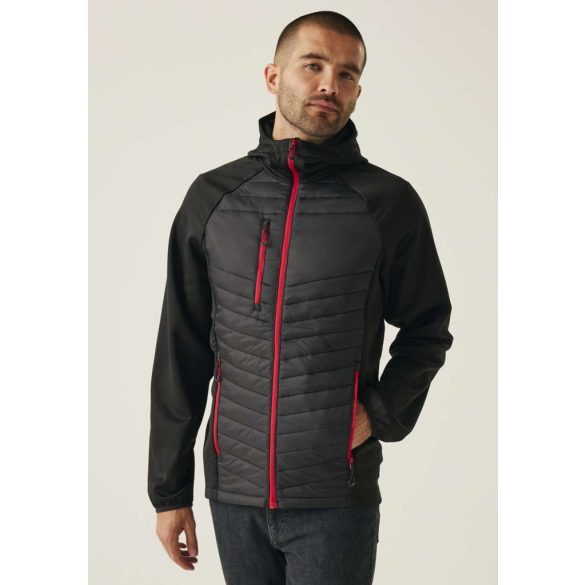 Regatta RETRA549 Black/Classic Red M
